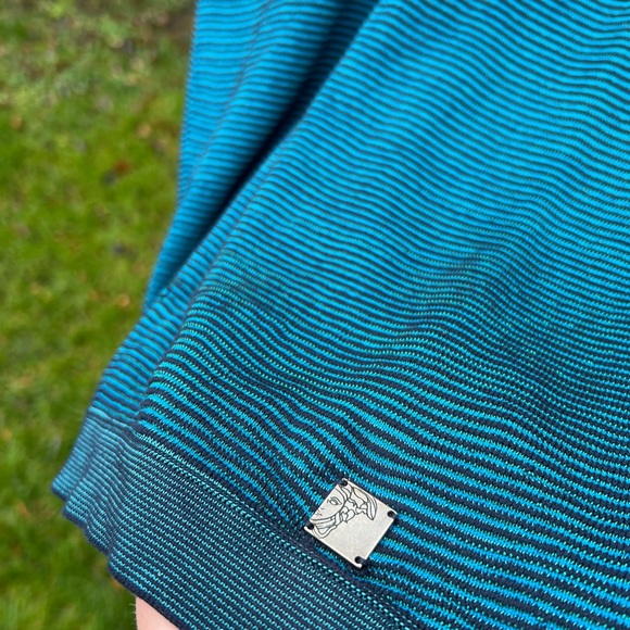 Versace Shirt Box Logo Blue - Picture 7 of 9